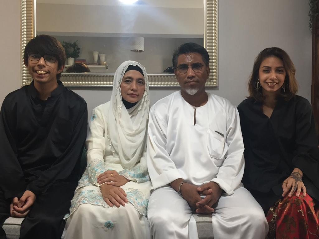 HCSA Highpoint alumnus Feroz and family
