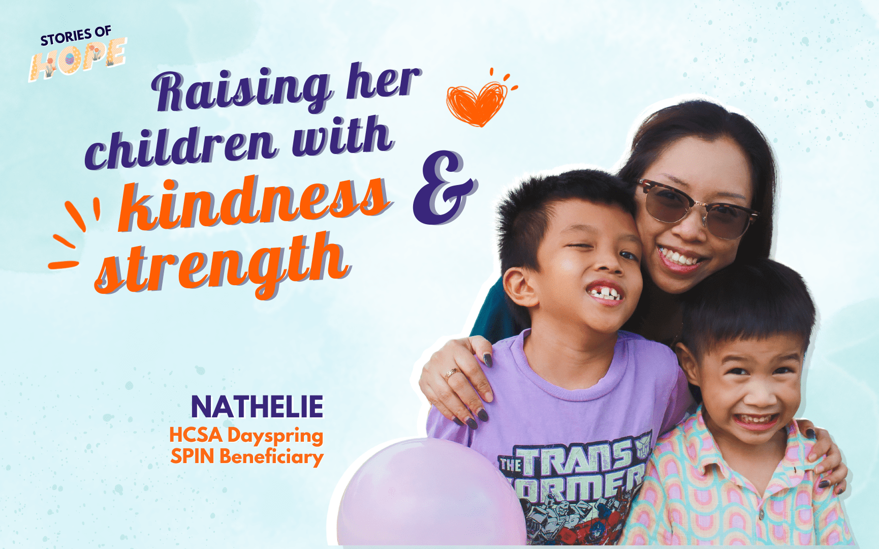 single mother hcsa dayspring spin singapore